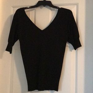 Banana Republic ¾ Length wide neck blouse